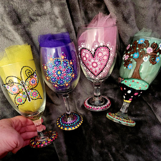 Hand-Painted Glasses